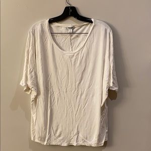 White Short Sleeve Top